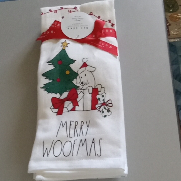 Rae Dunn Other - Rae Dunn Holiday Kitchen Towel Set Of 3